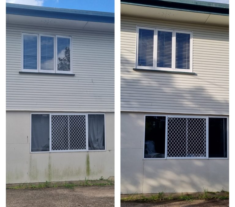 Brisbane home sparkling clean windows for Christmas