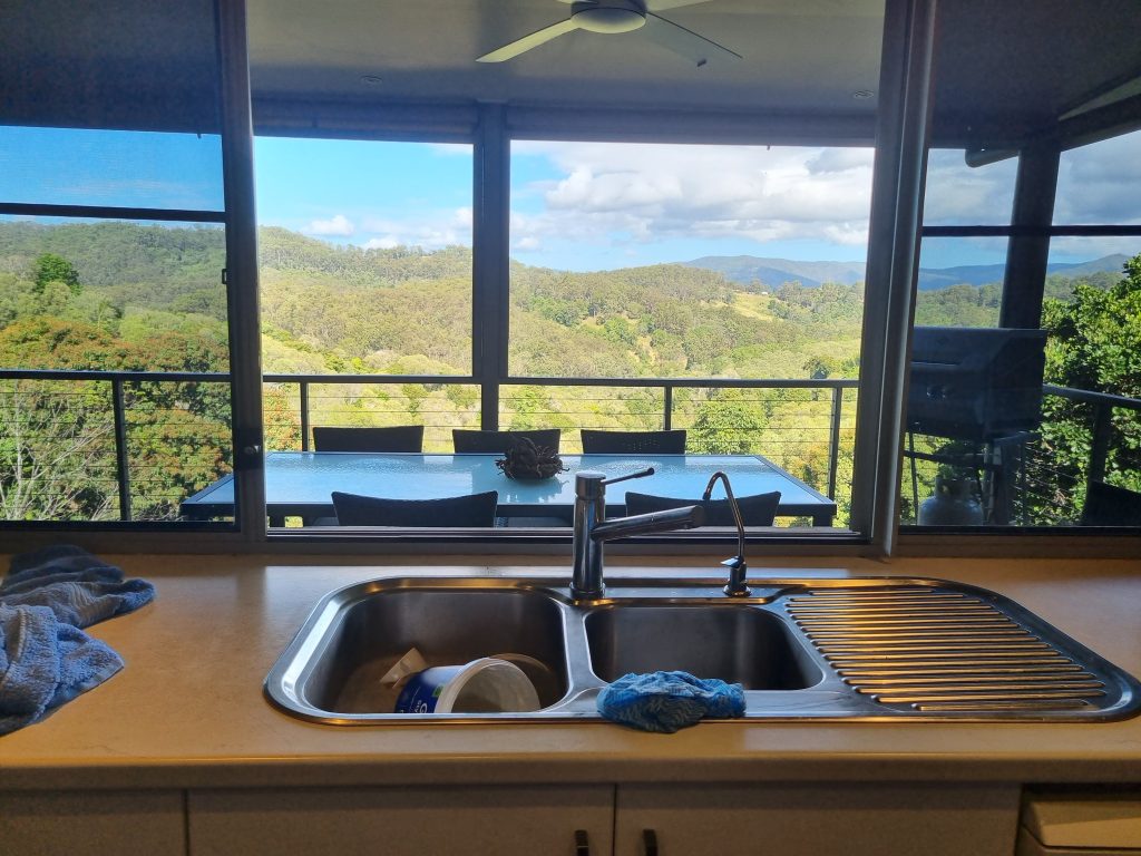 Professional window cleaning North Brisbane home exterior